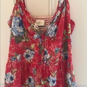 Abercrombie & Fitch Dresses - Abercrombie & Fitch - red sundress size L Abercrombie & Fitch Dresses - Abercrombie & Fitch - red sundress size L